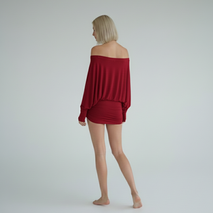 Rose Garden Ruched Dress