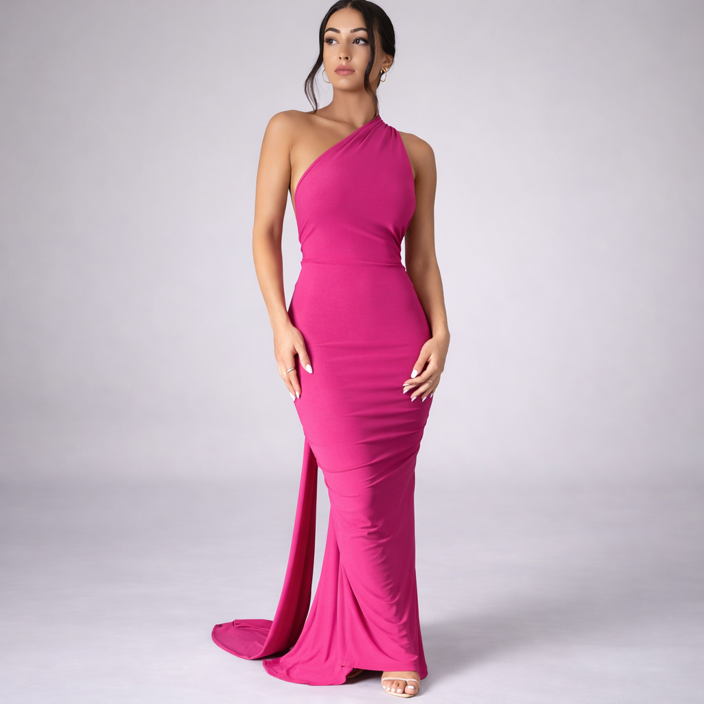 Belle Nuit Halter Dress